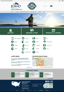 IDPR homepage mockup 1