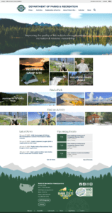 IDPR final homepage mockup