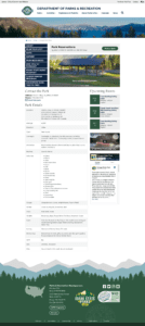 Park page desktop mockup 1